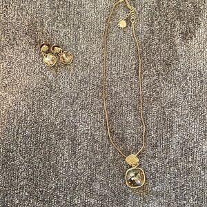 jcpenney necklace and earrings set